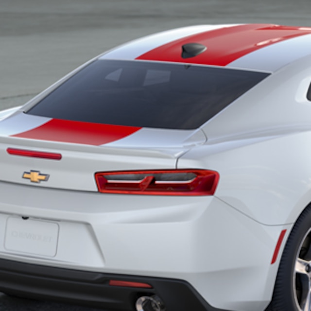 Center Stripe Package in Red