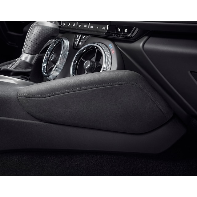 Four-Piece Knee Pad Interior Trim Kit in Suede Jet Black