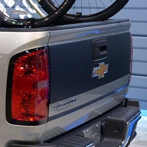 Crew Cab Hood and Tailgate Stripe Package in Low-Gloss Black
