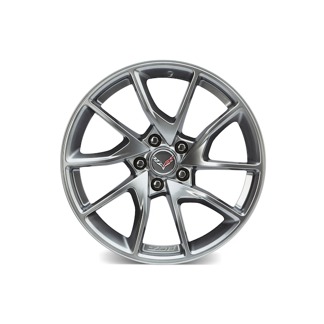 19- and 20-Inch Cast Aluminum 5-Split-Spoke Wheel Package in Pearl Nickel