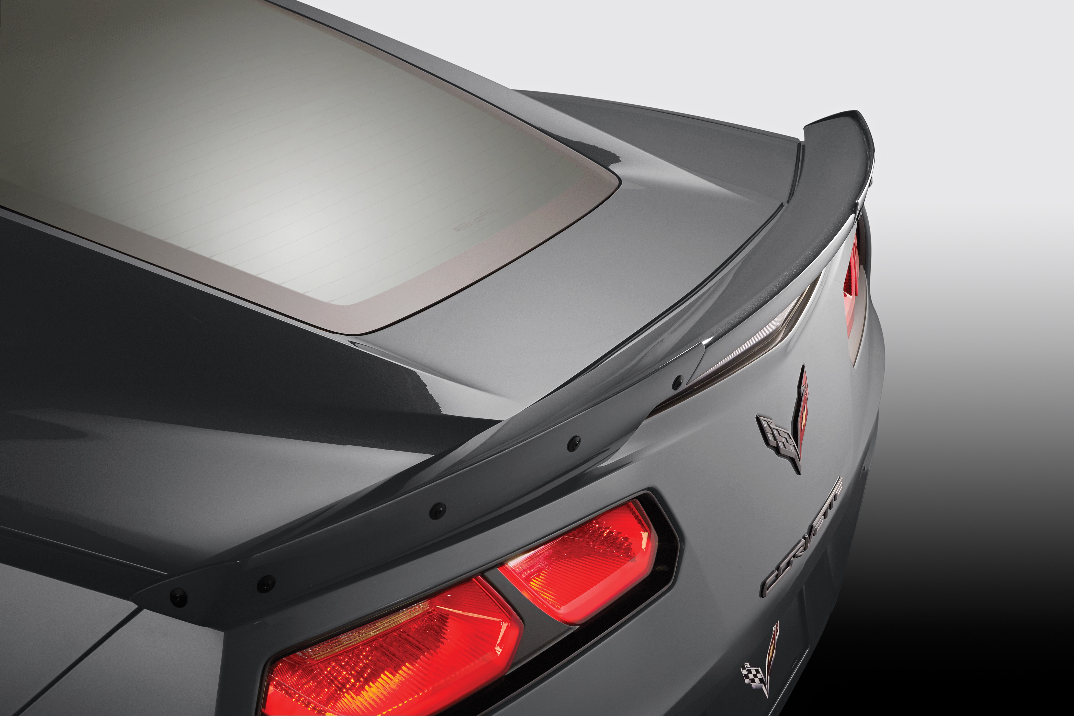 Z06 Style Spoiler Kit in Fusion Gray