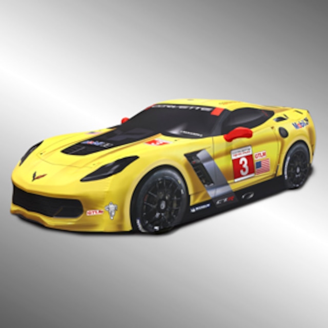 Premium Indoor Car Cover with Fully Rendered Corvette C7.R