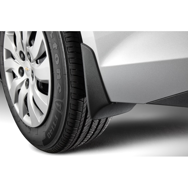 Rear Splash Guards in Black