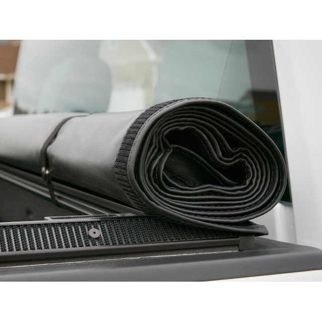 Short Box Soft Roll-Up Tonneau Cover with GMC Logo