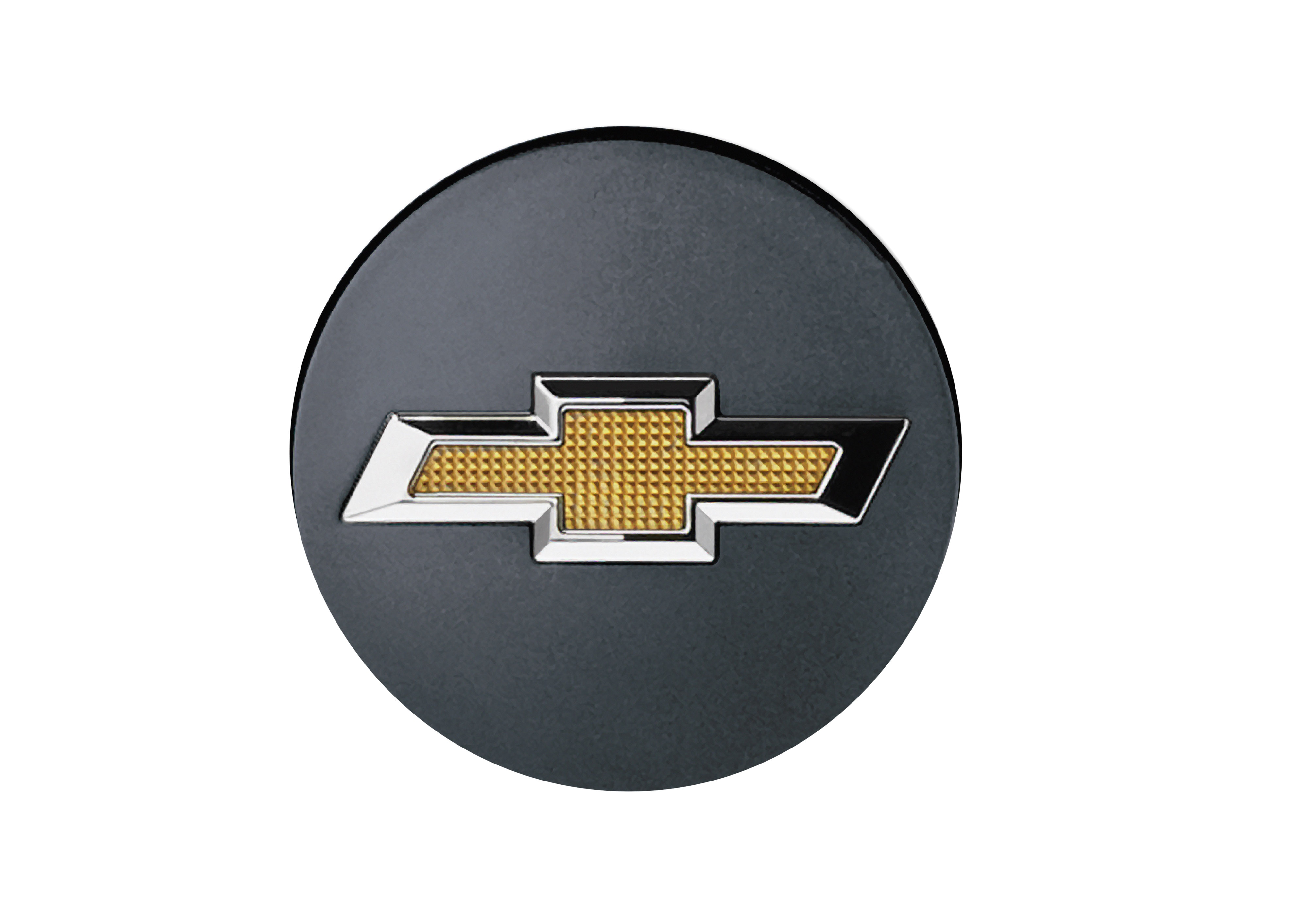 Center Cap in Black with Bowtie Logo