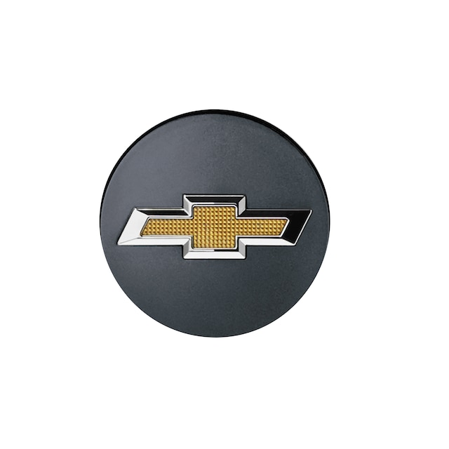 Center Cap in Black with Bowtie Logo