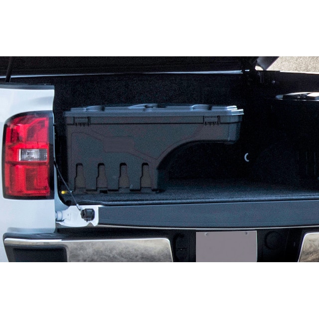 Driver Side Swingout Tool Box in Black by Undercover™ - Associated Accessories