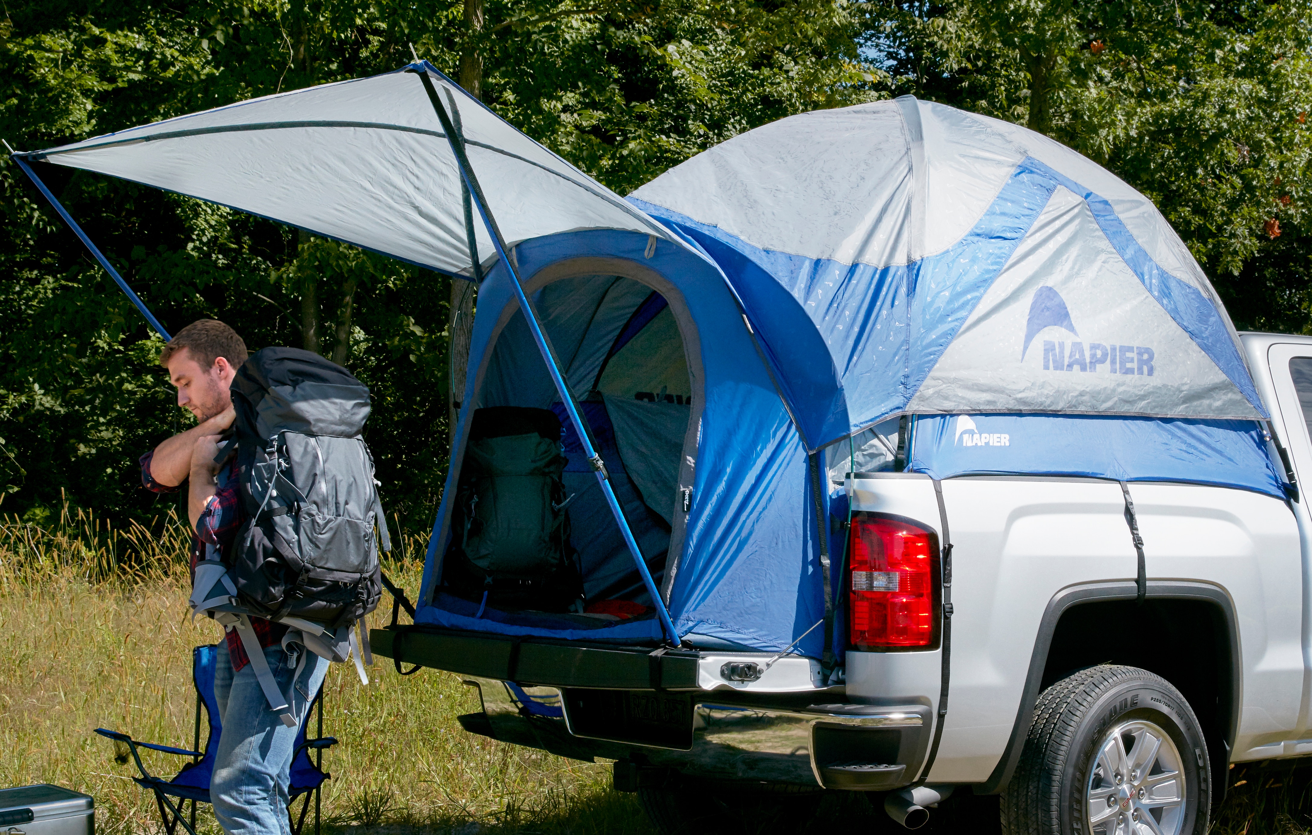 Long Box Sportz® Camping Tent by Napier® - Associated Accessories
