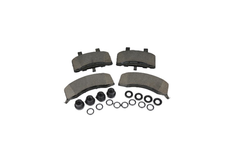 GM Genuine Parts Front Disc Brake Pad Set with Bushings and Seals