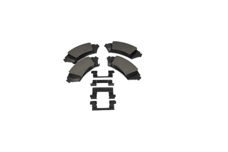 GM Genuine Parts Front Disc Brake Pad Set with Clips