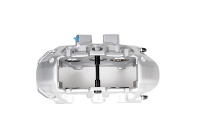 GM Genuine Parts Silver Front Passenger Side Disc Brake Caliper Assembly