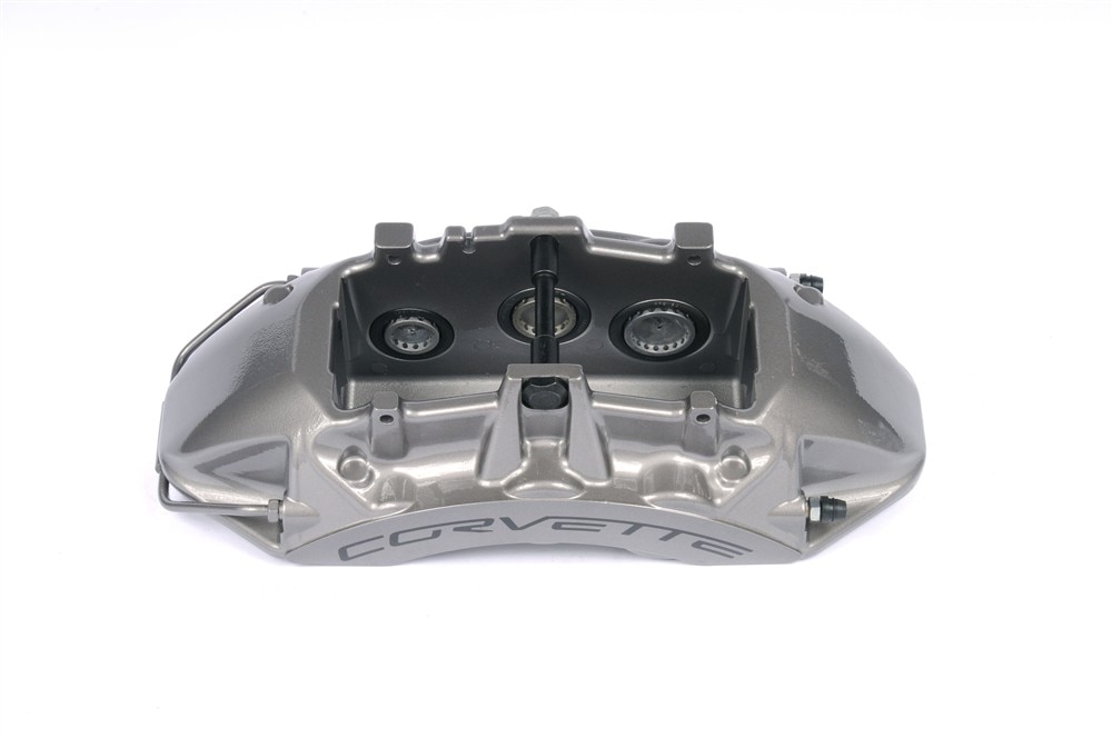 GM Genuine Parts Gray Front Passenger Side Disc Brake Caliper Assembly