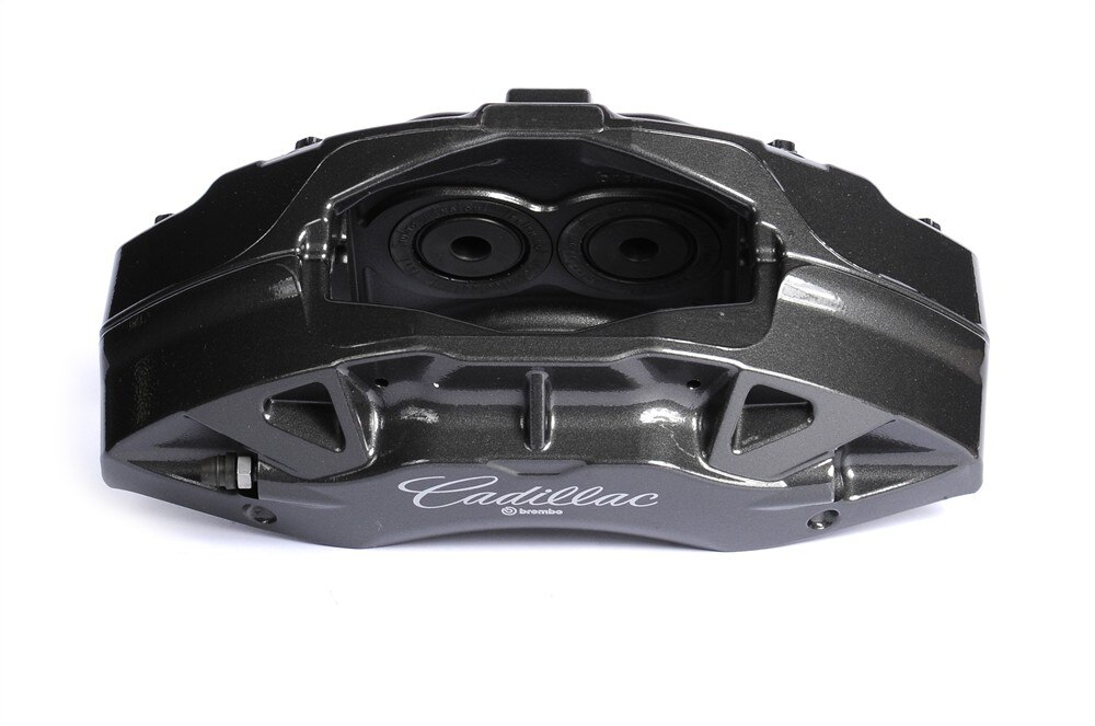 GM Genuine Parts Silver Front Passenger Side Disc Brake Caliper Assembly