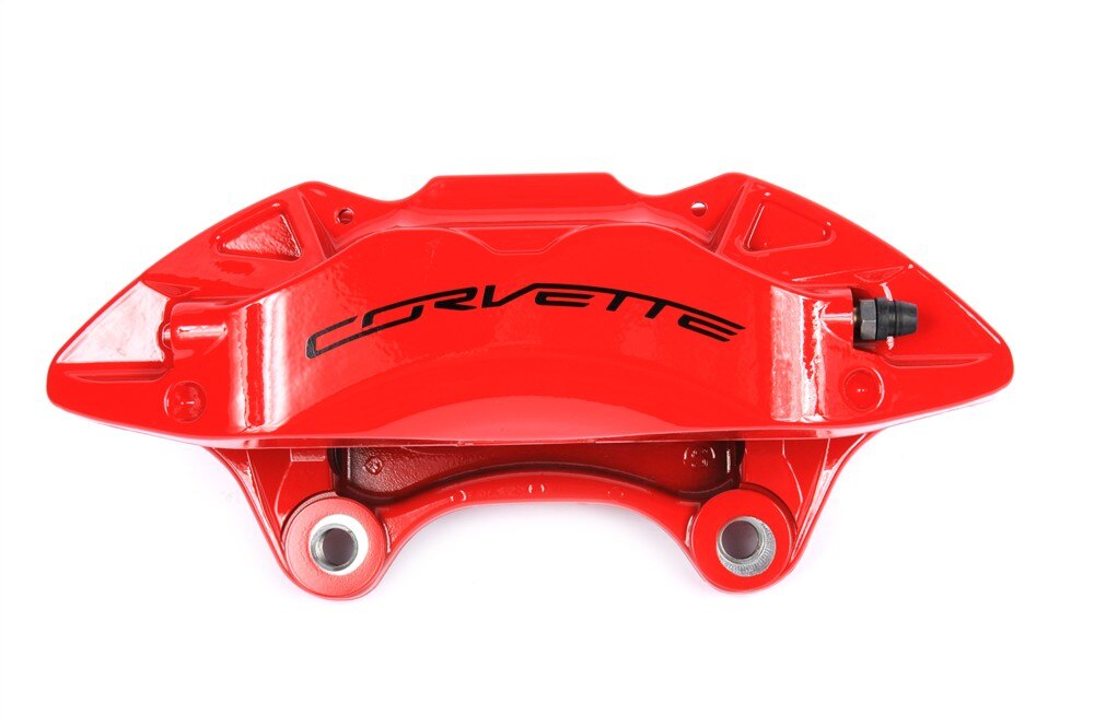 GM Genuine Parts Red Front Passenger Side Disc Brake Caliper Assembly