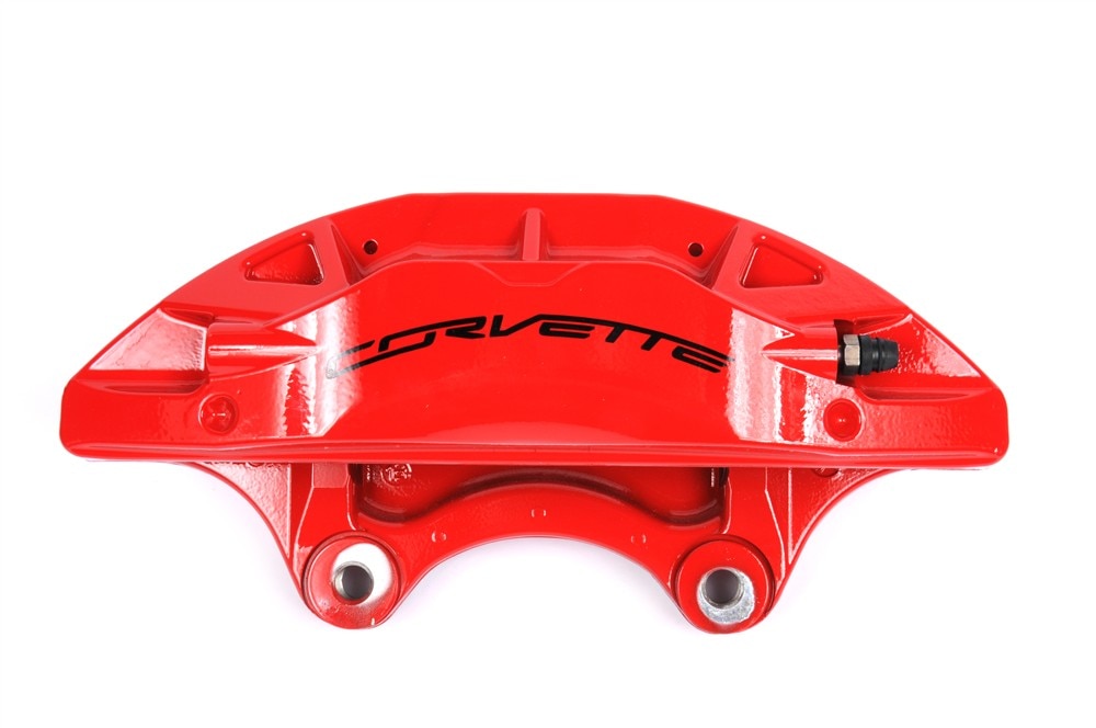 GM Genuine Parts Red Front Passenger Side Disc Brake Caliper Assembly