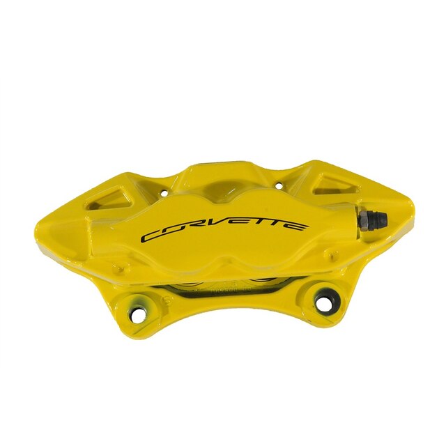 GM Genuine Parts Yellow Rear Driver Side Disc Brake Caliper Assembly