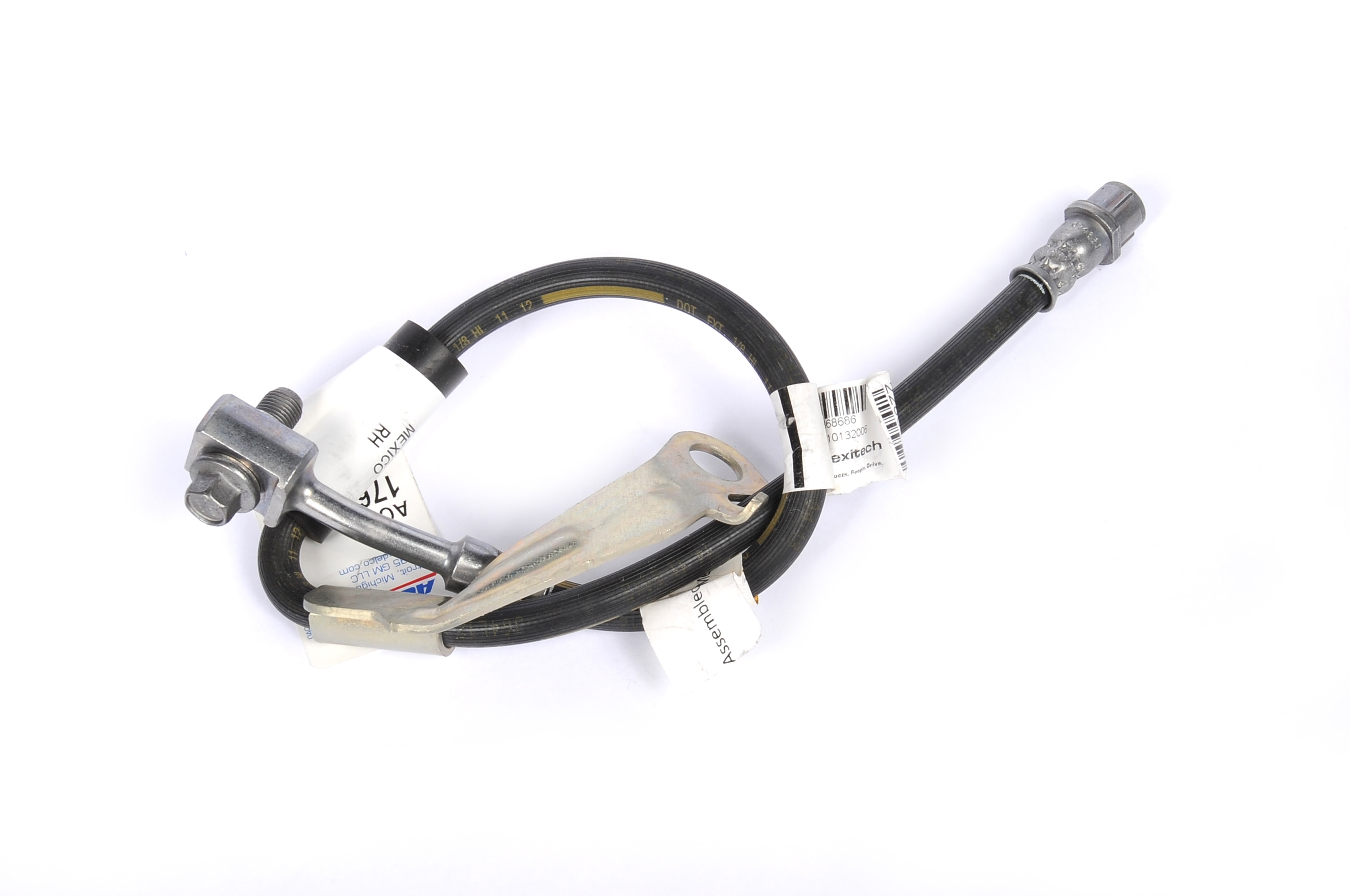 GM Genuine Parts Front Passenger Side Hydraulic Brake Hose
