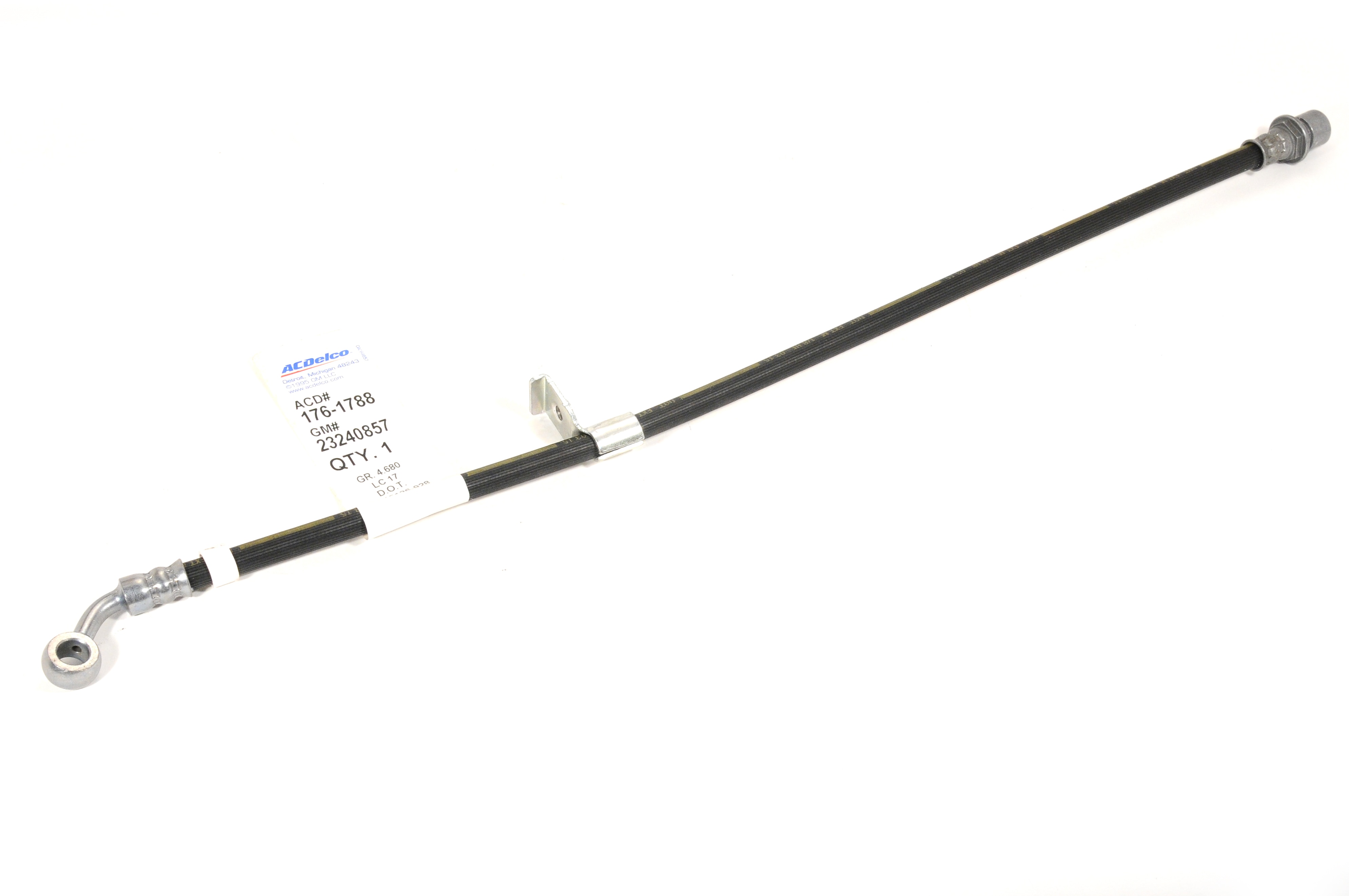 GM Genuine Parts Rear Passenger Side Hydraulic Brake Hose Assembly
