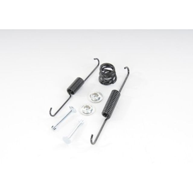 GM Genuine Parts Rear Parking Brake Shoe Return Spring Kit with Springs, Pins, and Retainers