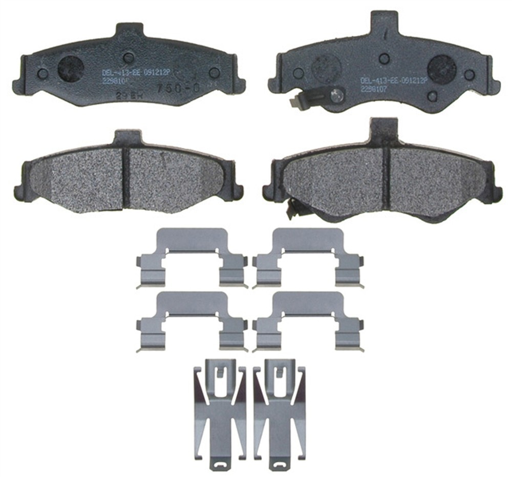 ACDelco Gold Semi-Metallic Rear Disc Brake Pad Set