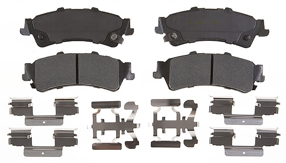 ACDelco Gold Semi-Metallic Rear Disc Brake Pad Set