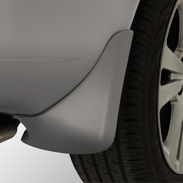 Rear Splash Guard in Satin Nickel Metallic