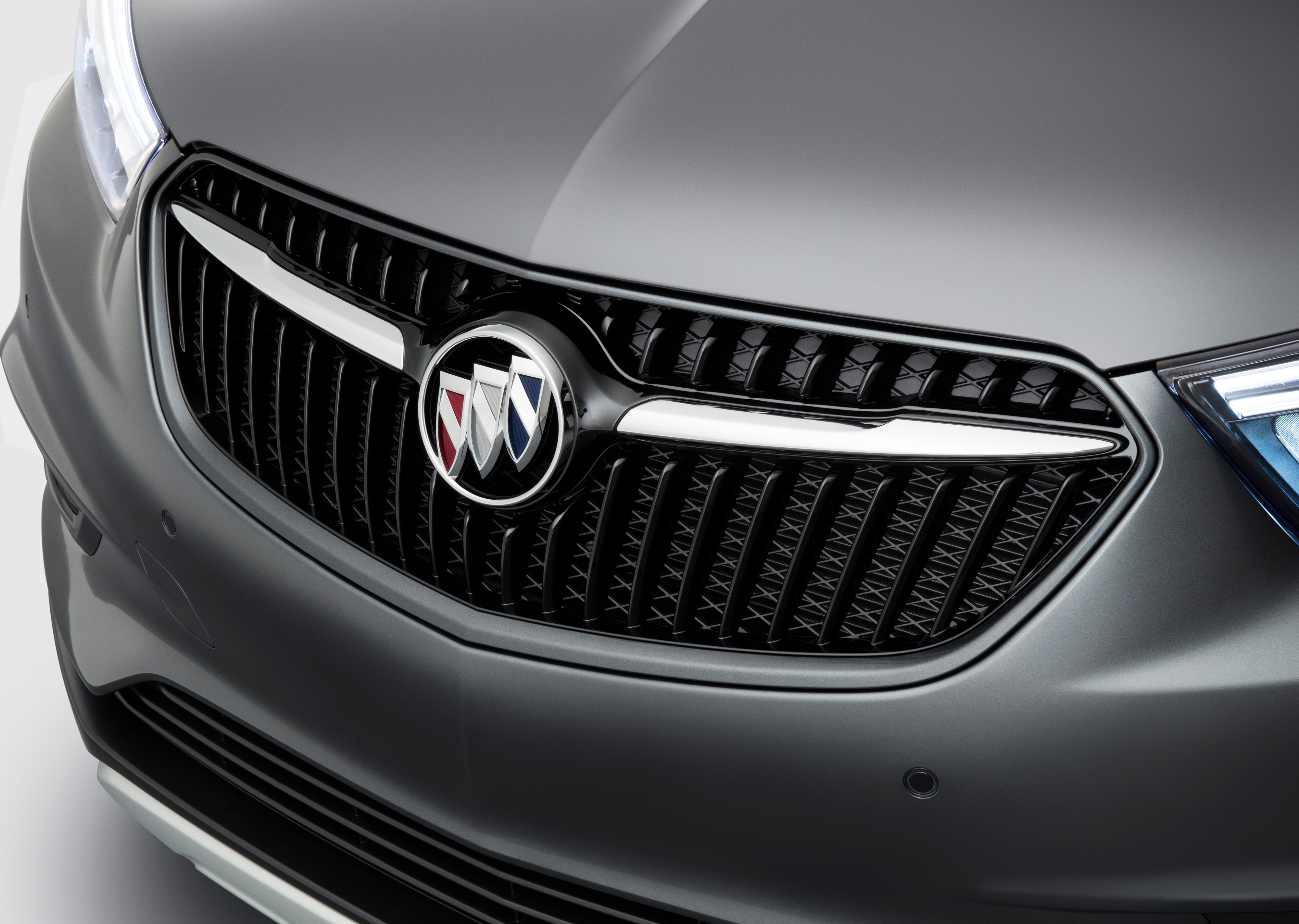 Grille in Black with Primer Surround