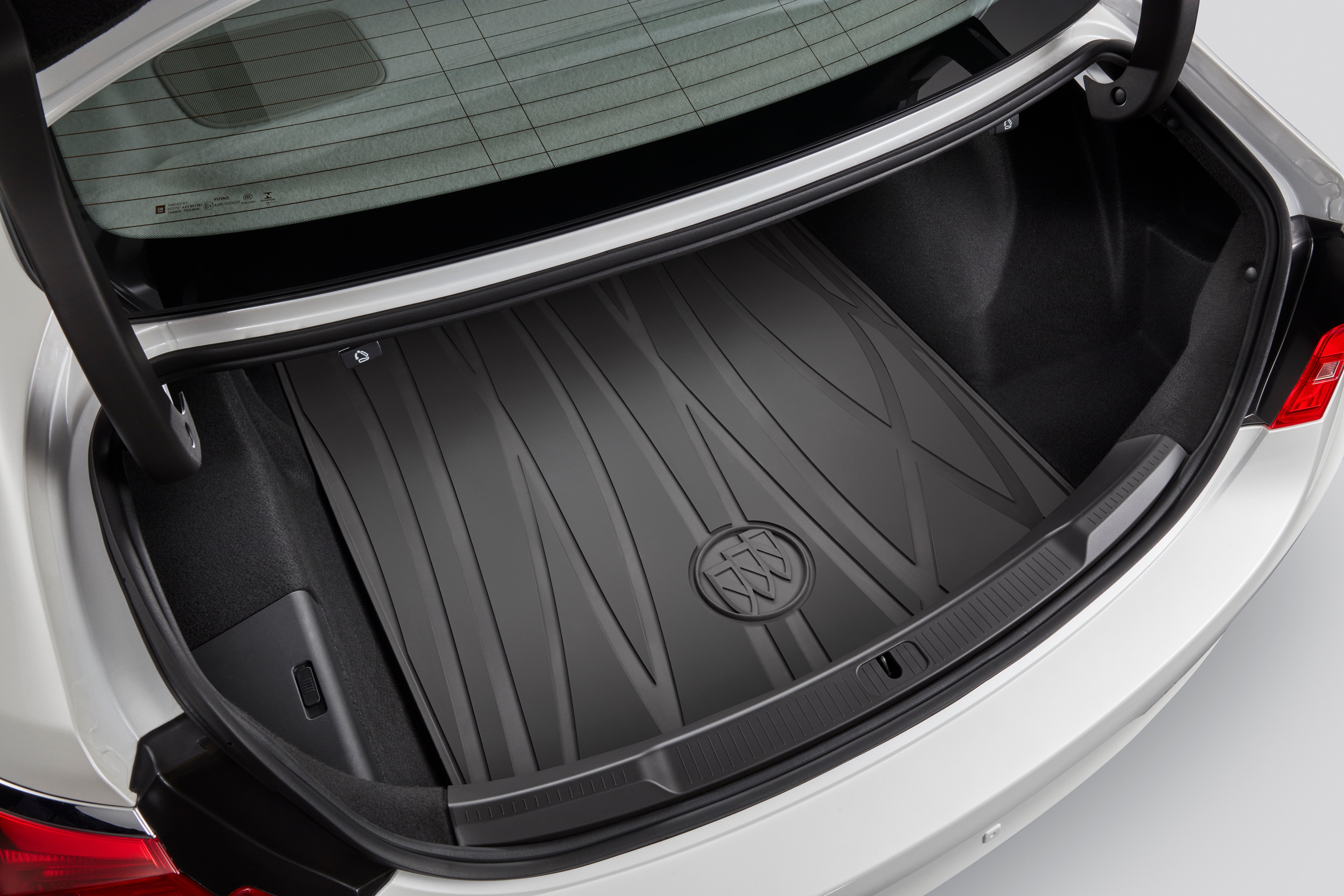 Premium All-Weather Cargo Area Mat in Ebony with Buick Logo