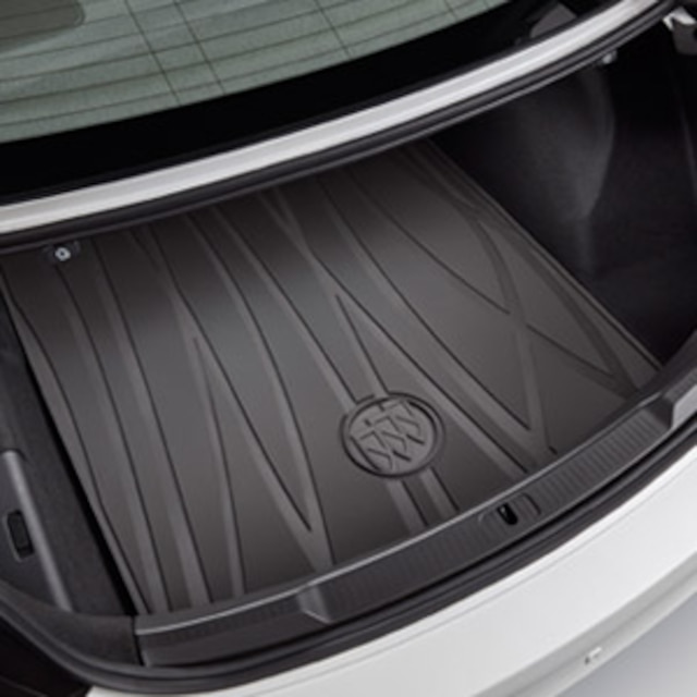 Premium All-Weather Cargo Area Mat in Ebony with Buick Logo