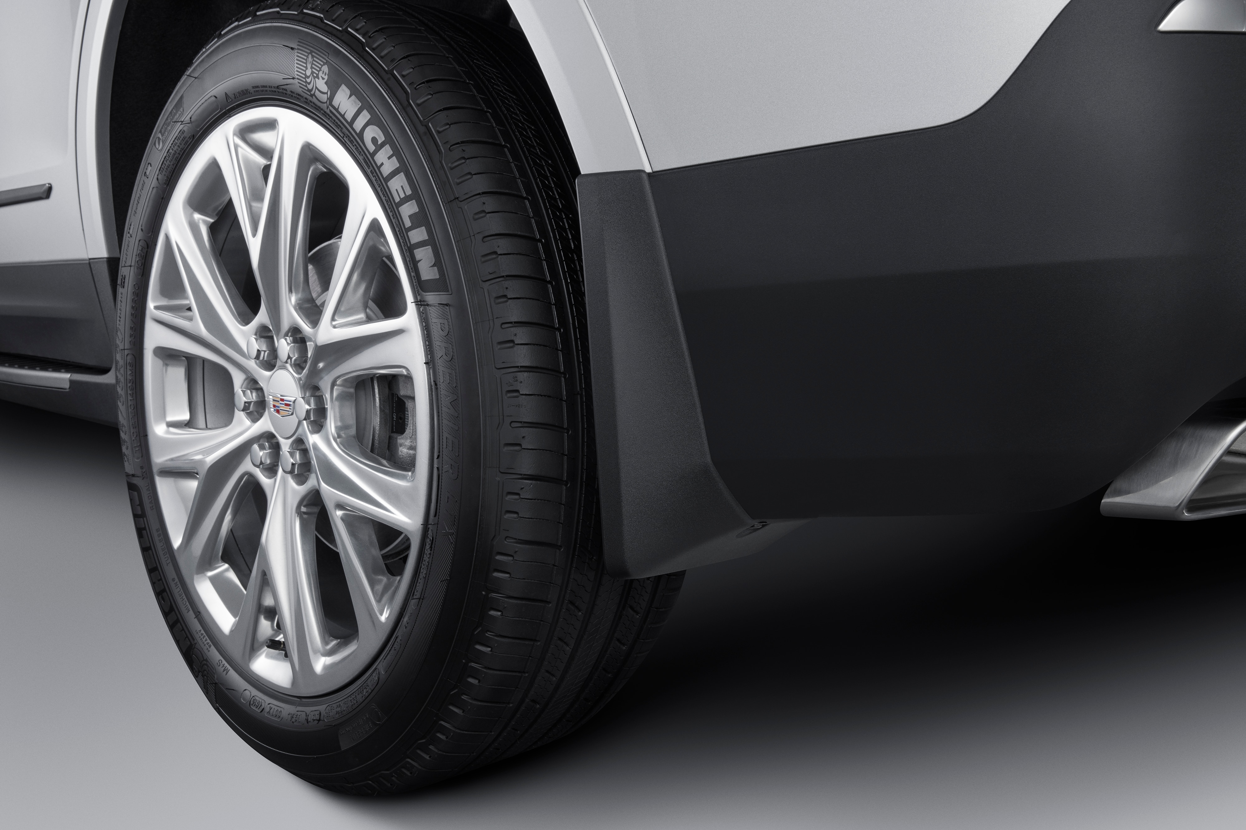 Rear Splash Guards in Black