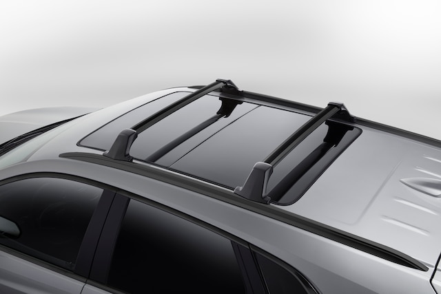 Removable Roof Rack Cross Rails in Black | 84683395 | Cadillac Accessories
