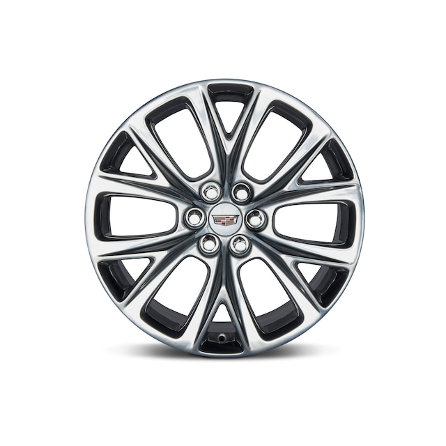 20x8-Inch Aluminum 6-Split-Spoke Wheel in Polished Finish