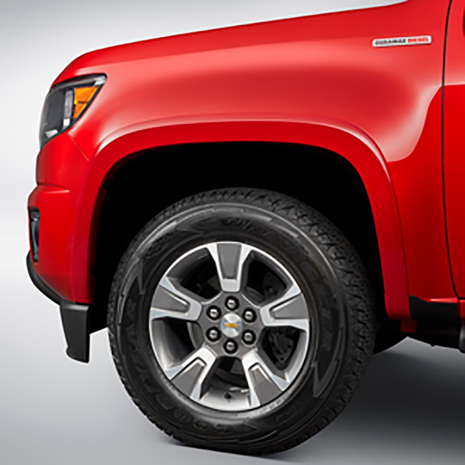 Front and Rear Fender Flare Set in Red Hot
