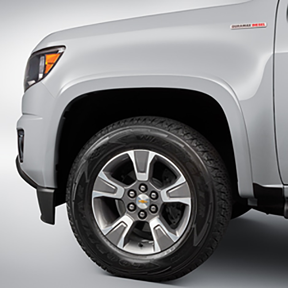 Front and Rear Fender Flare Set in Silver Ice Metallic