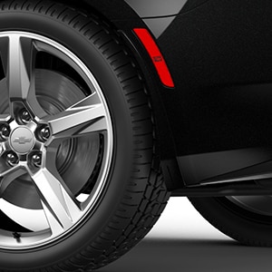 Rear Splash Guards in Mosaic Black Metallic