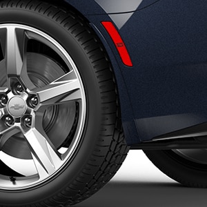 Rear Splash Guards in Arctic Blue Metallic