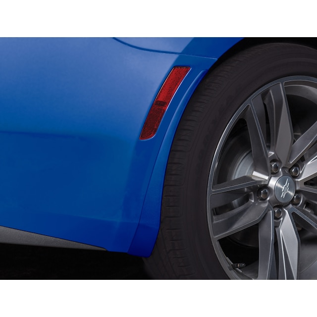 Rear Splash Guards in Hyper Blue Metallic