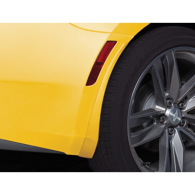 Rear Splash Guards in Bright Yellow
