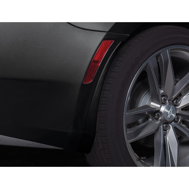 Rear Splash Guards in Black