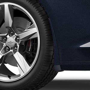 Front Splash Guards in Arctic Blue Metallic