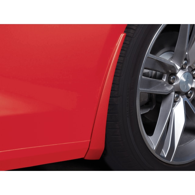 Front Splash Guards in Red Hot
