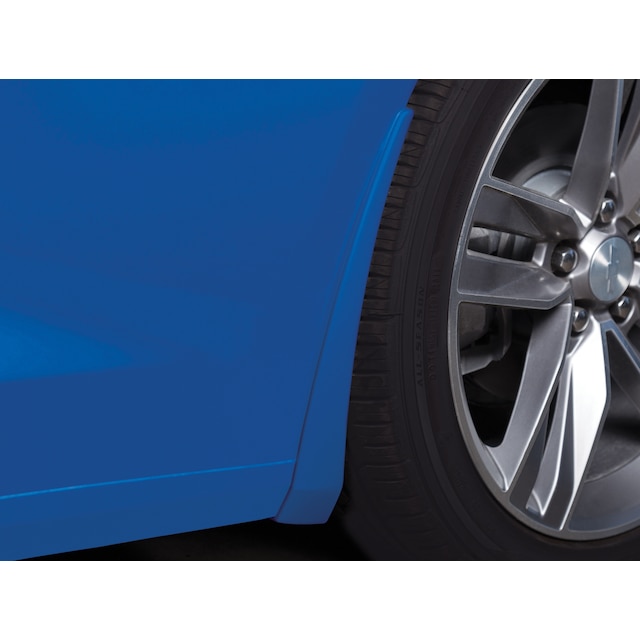 Front Splash Guards in Hyper Blue Metallic