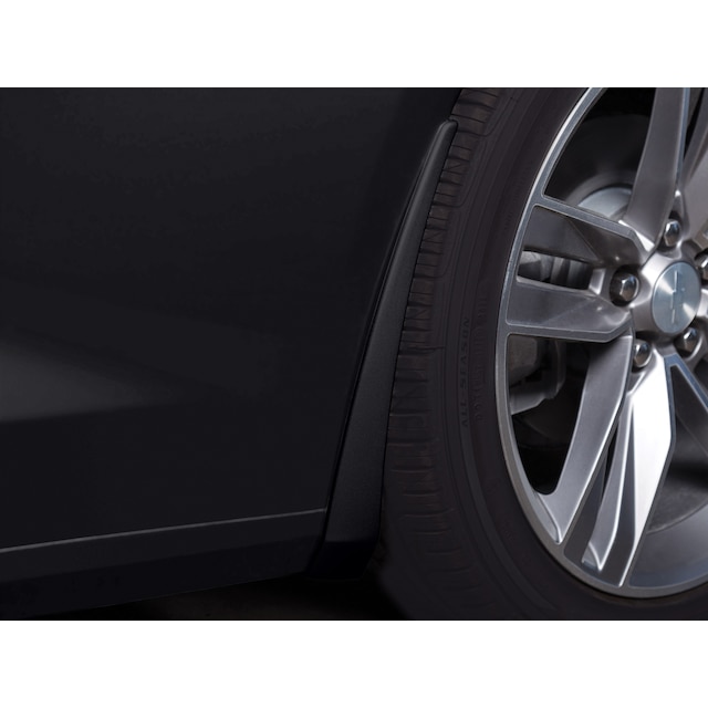 Front Splash Guards in Black