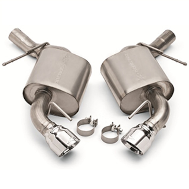 6.2L Cat-Back Dual-Exit Exhaust Upgrade System with Polished Tips