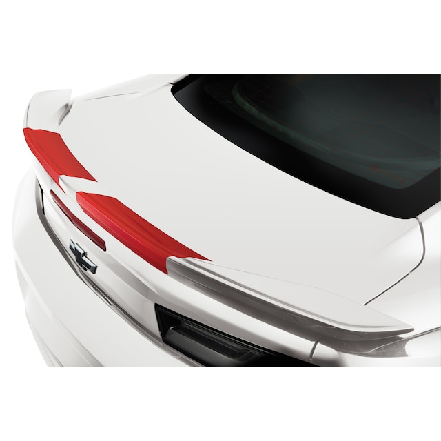 High-Wing Spoiler Rally Stripe Decal Package in Red