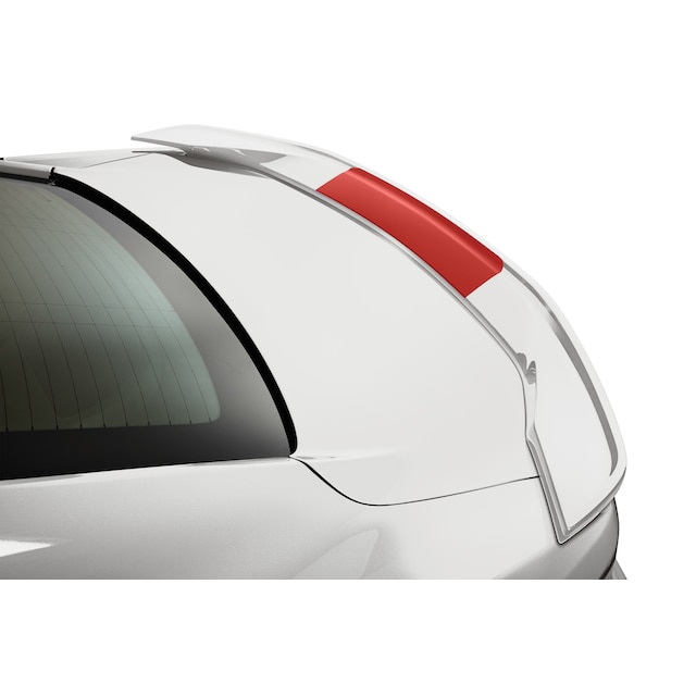 High-Wing Spoiler Center Decal Package in Red