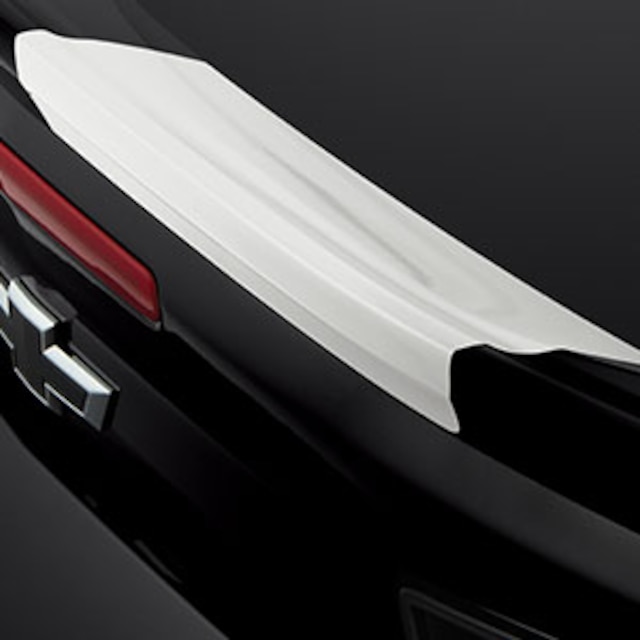 High-Wing Spoiler Rally Stripe Decal Package in White Pearl