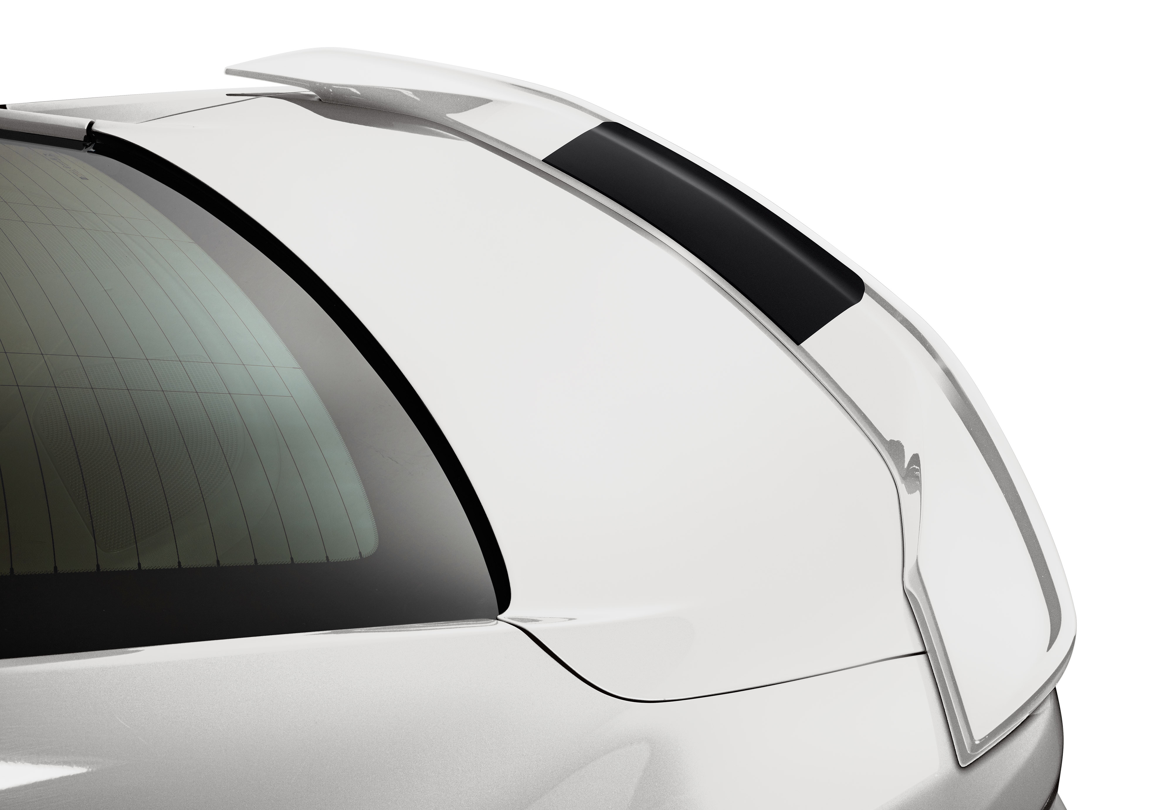 High-Wing Spoiler Center Decal Package in Black Metallic