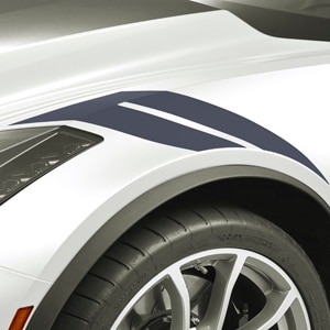 Fender Hash Mark Decal Package in Shark Gray