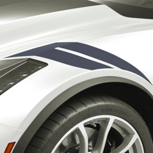 Fender Hash Mark Decal Package in Shark Gray